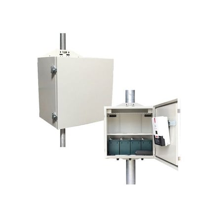 Tycon Systems UPS System, Out: 12/24V DC In: 120/240V AC UPSTL12/24-400-600